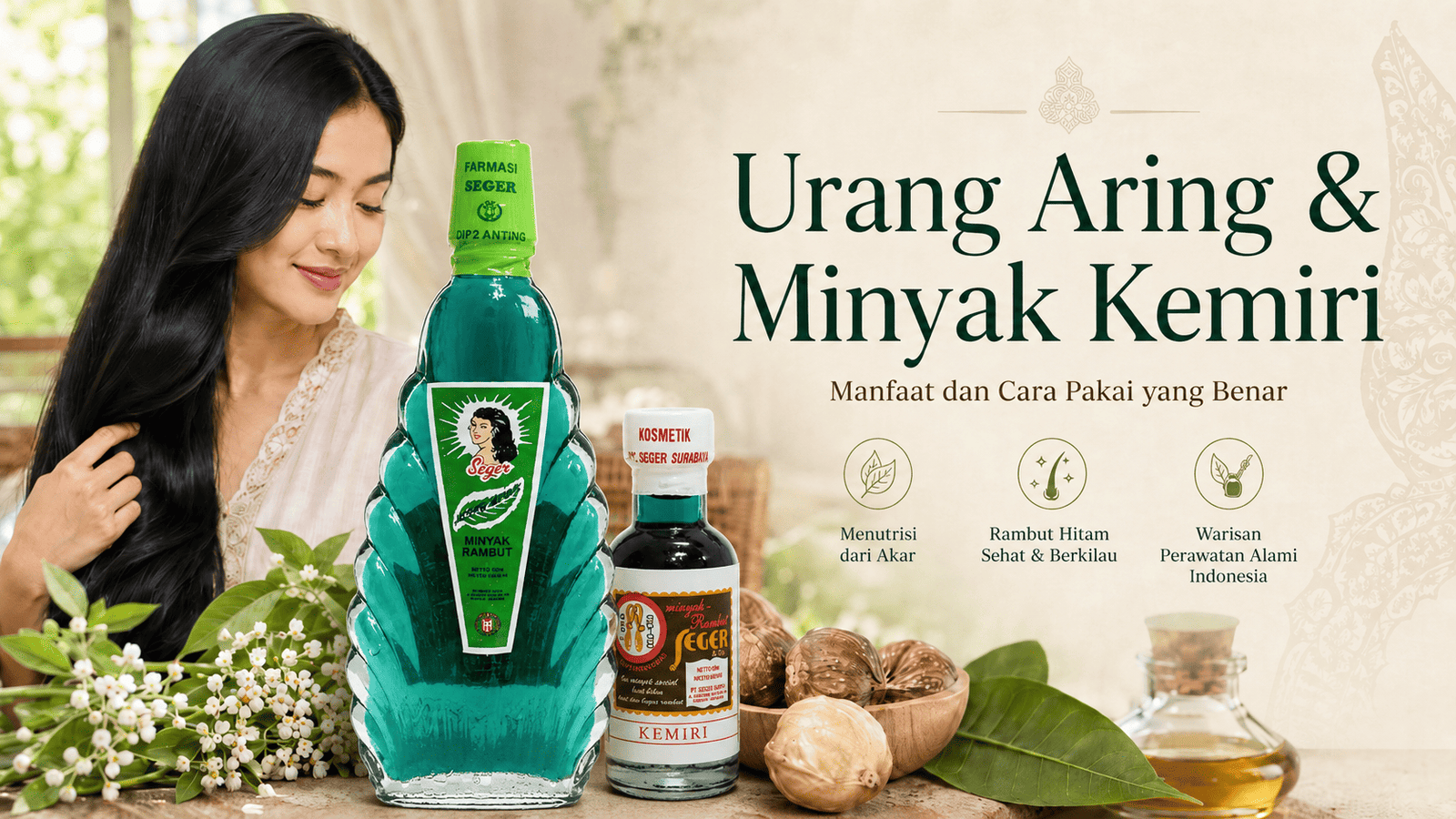 ekstrak urang aring dan kemiri