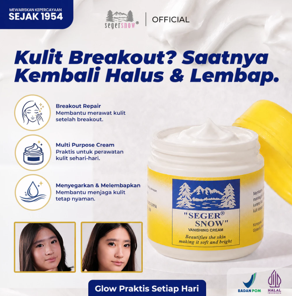 Seger Snow Vanishing Cream