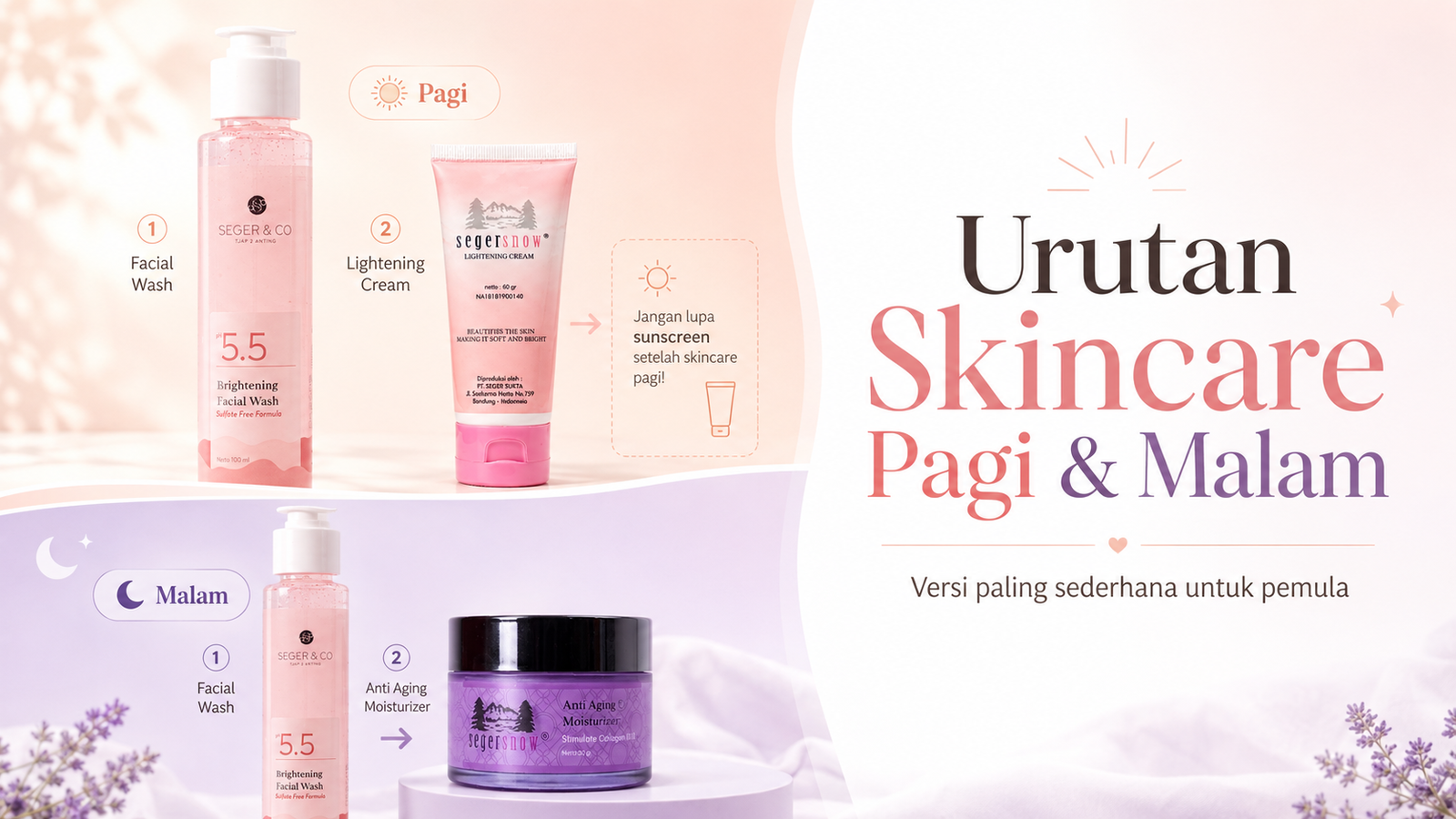 urutan skin care